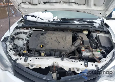 2016 Toyota Corolla Le из США, поврежденный, VIN 2T1BURHEXGC709701